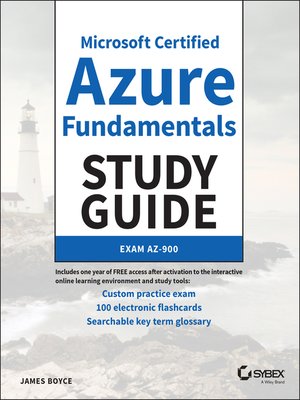 cover image of Microsoft Certified Azure Fundamentals Study Guide